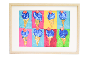 Ice Cream Pop Art - Carolyn Shervill